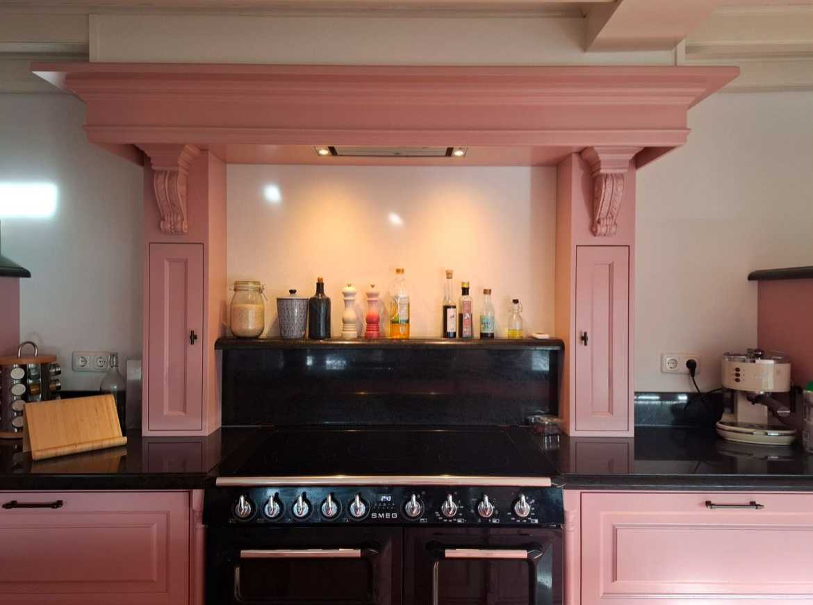 Roze keuken